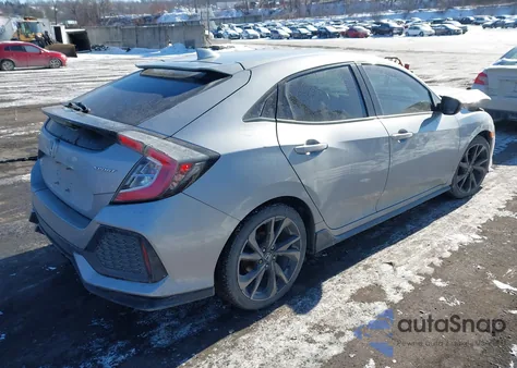 2017 Honda Civic Sport z USA, uszkodzony, nr VIN SHHFK7H45HU406422